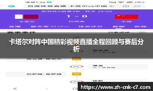 卡塔尔对阵中国精彩视频直播全程回顾与赛后分析